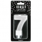 Preview: Number Candle - 7 - Silver